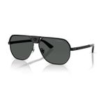 Versace VE 2294 126187 61 Unisex Geometrik Siyah Metal Güneş Gözlüğü