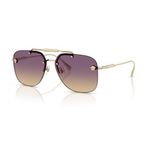 Versace VE 2296 125270 60 Kadın Geometrik Gold Metal Güneş Gözlüğü