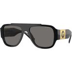 Versace VE 4436U GB181 57 Polarize Erkek Siyah Kemik Güneş Gözlüğü