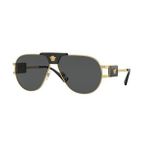 Versace VE2252 100287 63 Altın Unisex Güneş Gözlüğü