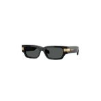 Versace Ve4465Gb1/8753 Kadın Güneş Gözlüğü Siyah Kemik Çerçeve Füme Lens Uv400