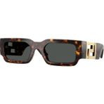 Versace VE4506U 10887 54 Unısex Güneş Gözlüğü - Kahverengi