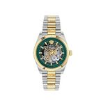 Versace Vrscve5r00226 Rengi Metalik Gri Çelik Erkek Kol Saati - Altın
