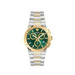 Versace Vrscvekma0425 Rengi Metalik Gri Çelik Unisex Kol Saati - Altın