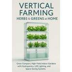 Vertical Farming: Herbs & Greens at Home: Grow Compact, High-Yield Indoor Gardens with Hydroponics, LED Lighting, and Space-Saving Systems