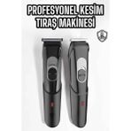 Verto Saç Sakal Lazer Epilasyon Öncesi Tüy Kısaltma Makinesi Unısex 4 Taraklı