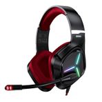 Vertux Blitz Stereo 7.1 Surround Kablolu Kırmızı Kulak Üstü Oyuncu Kulaklığı
