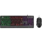 Vertux Orion Gaming Oyun Klavyesi&mouse 3200 Dpı, Bilek Desteği, Rgb LED