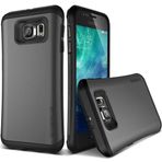 Verus Galaxy S6 Case Thor Hard Drop Steel Silver Kılıf