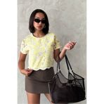 VERYMODA Dantel Bluz - Sarı | D2768