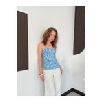 VERYMODA Puantiyeli Korsaj Detay Askılı Bluz