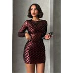 VERYMODA Pullu Bluz - Bordo | F1619