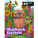 Verzaubernde Rückzugsorte: Das Gartenparadies Stressabbau-Erwachsenen-Malbuch: Blumen-, Teich- und Garten XL Ausmalbuch mit 80 traumhaften Motiven zur Förderung der Entspannung und Kreativität