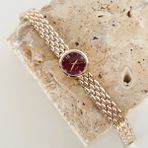 Vesce Atelier Osier Gold Saat Bordo - standart