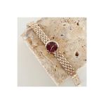 Vesce Atelier Osier Gold Saat Bordo