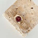Vesce Atelier Suvis Gold Saat Bordo - standart