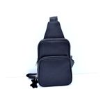 Veskemann Hakiki Deri Siyah Çapraz Body Bag Çanta (siyah)