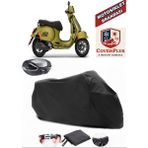 Vespa Gts 300 Super S Siyah Arka Çanta Uyumlu Motorsiket Brandası Motor Örtüsü Çadır Su Geçirmez Motosiklet Kılıfı Motor Brandası - Siyah- Arka Çanta UYUMLU
