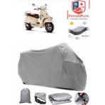 Vespa Gtv 250 Ie Branda Gri Motosiket Brandası Motor Örtüsü Çadır Su Geçirmez Motosiklet Kılıfı Motor Brandası,lastikli,taşıma Torbalı - Arka Çanta UYUMSUZ