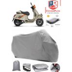 Vespa Gtv 300 Ie Branda Gri Motosiket Brandası Motor Örtüsü Çadır Su Geçirmez Motosiklet Kılıfı Motor Brandası,lastikli,taşıma Torbalı - Arka Çanta UYUMSUZ