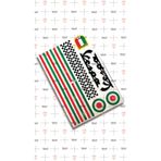 Vespa Reflektif Sticker Set
