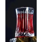 Vesta Concept Şık Tasarımlı Kesme Desenli Çay Bardağı 6’lı Set – Modern ve Zarif Sunum - 6'lı Set