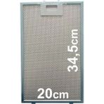 Vestel AD 6331 KX Davlumbaz Filtresi Aspiratör Filtre