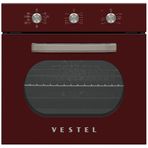 Vestel AF-6682 Retro Bordo 69 lt Ankastre Fırın
