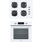 Vestel AF 7684 YB - AO-65104 B Beyaz 2'li Ankastre Set