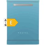 Vestel BM 5001 Mavi Retro 5 Programlı Bulaşık Makinesi