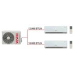 Vestel Doğa Flora Plus 12+18 A++ Inverter Duvar Tipi Klima