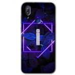 Vestel E5 Dark Neon Yaprak I Harfi Baskılı Uyumlu Silikon Kılıf