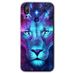 Vestel E5 Neon Lion Baskılı Uyumlu Silikon Kılıf