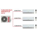 Vestel Flora Doğa Multi İnverter Plus 9+9+12 27000 Btu Klima Kumandası
