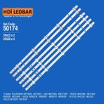 Vestel Hı-Level 48HL550, 48HL555 Fınlux 48FX620F, 48FX610F LED Bar Takımı