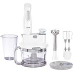 Vestel Multi Blender Set 2000W, 1500ML, Vanilya Renkli, Güçlü ve Şık Tasarım - Ahşap - Beyaz