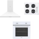 Vestel Piramit AF-5661 YB - AO-65104 B DG-T - Ad 60030 B Beyaz 3'lü Ankastre Set