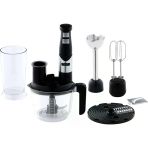 Vestel Plastik Ziyafet 8500 x Multi Blender Set Çelik Klasik 3 Kademeli Siyah E 50 Hz / 60 Hz Resmi