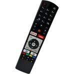 Vestel RC4318 H0362A Siyah Netflix Youtube Tuşlu LED TV Kumandası