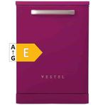 Vestel Retro BM 5001 Pembe 5 Programlı Bulaşık Makinesi