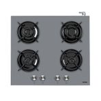 Vestel SO-6114S 4 Gözlü Gazlı Cam Yüzeyli Set Üstü Ocak Siyah