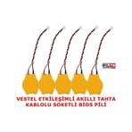 Vestel Uyumlu Faz-1 Ve Faz-2 Etkileşimli Akıllı Tahta Bios Pili 5 Adet