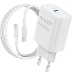 Vestel Venüs Go Için Hızlı Şarj Aleti 20W Kablo Adabtör Set - Beyaz - Vestel Venüs Go İçin Hızlı Şarj Aleti 20W Kablo Adabtör Set