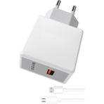Vestel Venus V3 5580 5020 5040 5570 V4 V5 V6 Şarj Aleti Micro USB 3.0A Hızlı Şarj - SNX-S225M