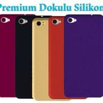 Vestel Venus Z10 Kilif Premium Mat Silikon Kilif Slim Fit + Cam
