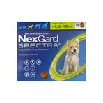 VET Nex-gard Spectra 7.5 - 15 Kg Orta Irk Köpek İç Dış Parazit Çiğneme Tableti (3 Adet)