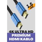 Vetech 4K Hdmı Kablosu Hdtv 2.0V 1.5Mt. Oyuncu Bilgisayarı, Playstation, Xbox, Notebook İçin