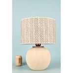 Vetra Handmade Dekoratif Seramik Abajur | El Yapımı, Modern & Beyaz Tasarım | 31–45 cm | E27 Duy Uyumlu | A Sınıfı Enerji Verimli | Dayanıklı Seramik Gövde | Minimalist & Şık Aydınlatma | HMY Handmade