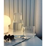 Vetro Cam Bardaklı Gece Sürahisi 550ML - 550 ml