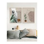 Vetro Design Good Things 30x40 cm Natural Çerçeveli Tablo Seti